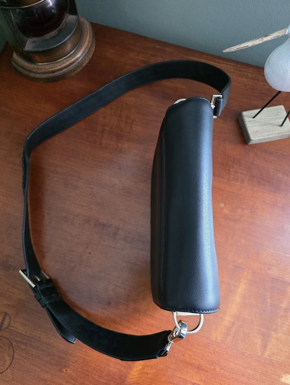 Kate Spade Ridley Street Skye Market Sample Black Leather Crossbody Bag